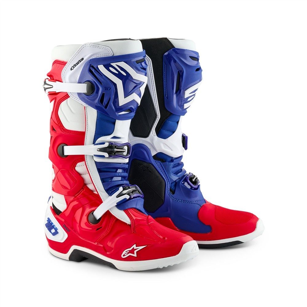 Alpinestars Tech-10 Limited Edition Red Bud MX Boots