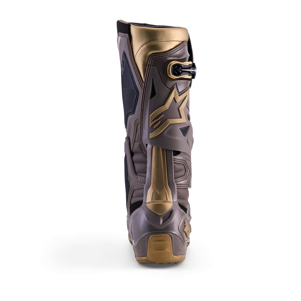 Alpinestars Tech-10 Mx Boots Limited Edition  - Air Gold Earth Brown