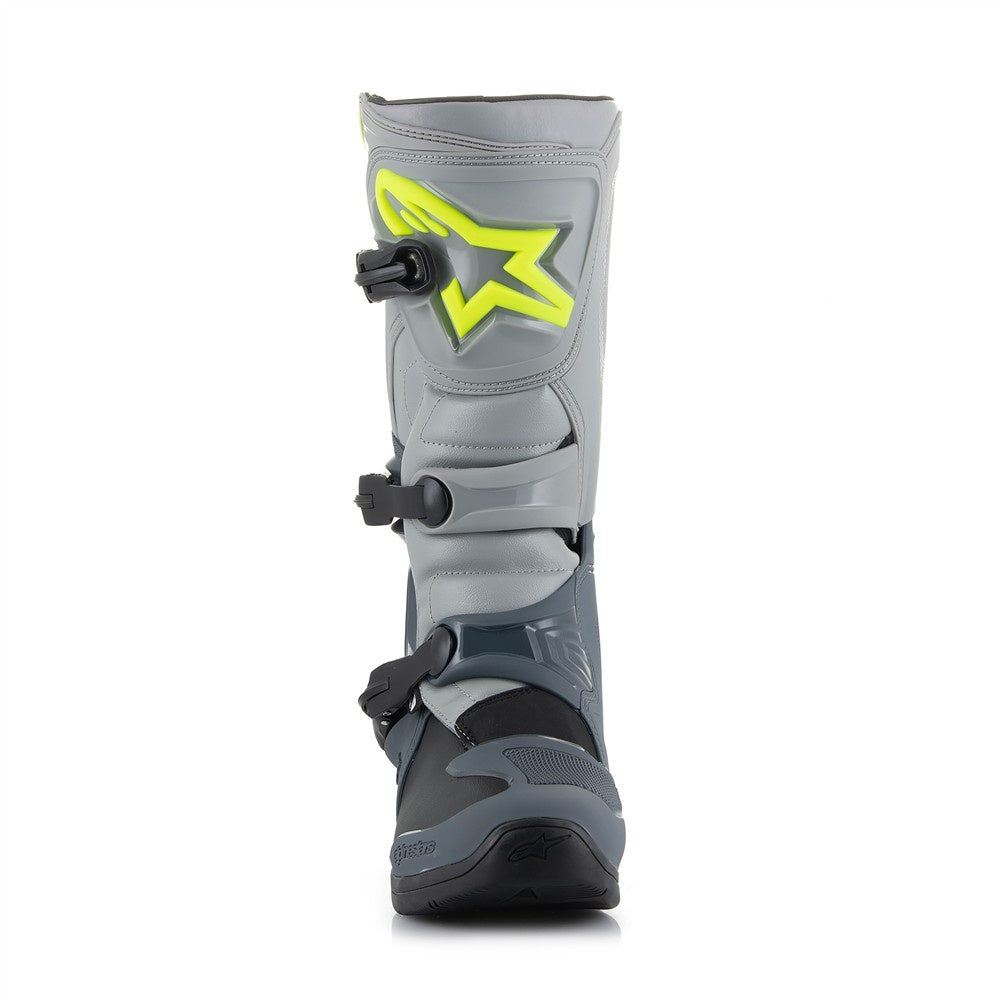 Alpinestars Tech-3 MX Boots - Dark Gray/Light Gray/Black