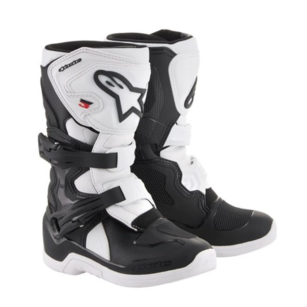 Alpinestars Tech-3S Kids MX Boots - White Black