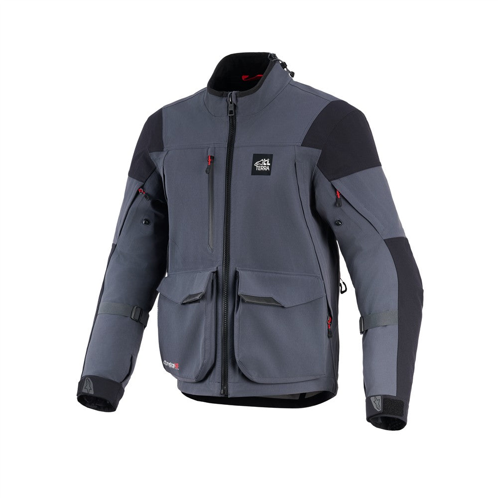Alpinestars Maxdura Drystar Armoured Shell - Deep Grey / Black