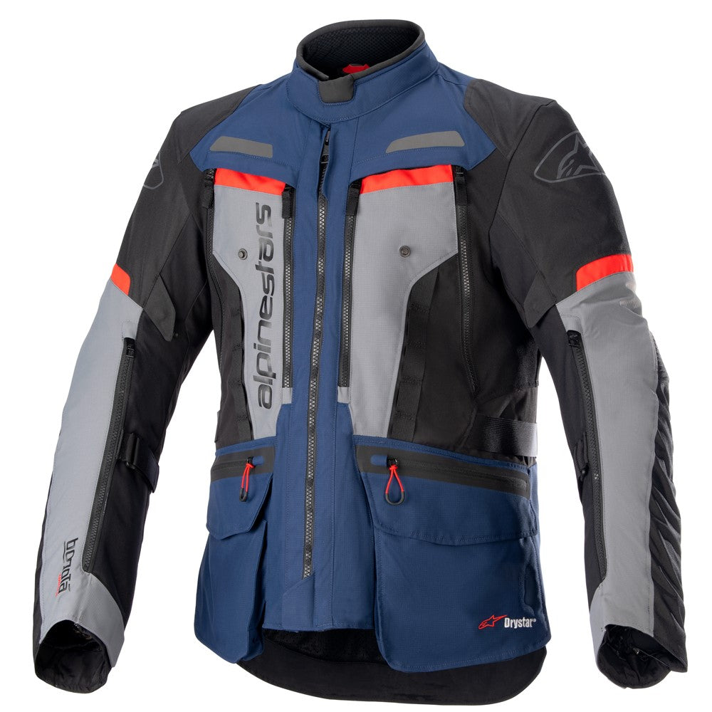 Alpinestars Bogota Pro Drystar Jacket - Dark Blue/Black/Bright Red