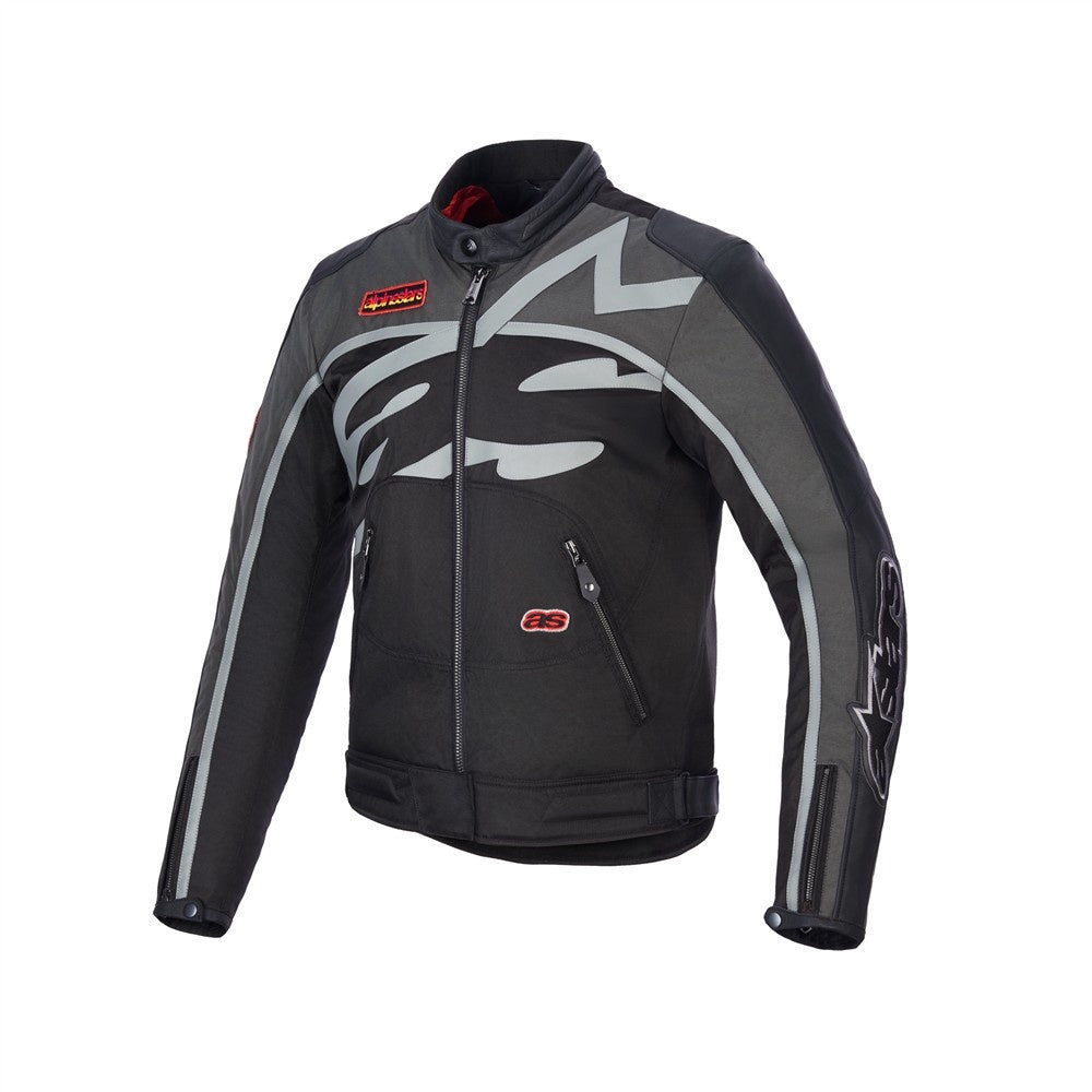 Alpinestars Axton Jacket - Black/Anthracite/Red/Tangerine