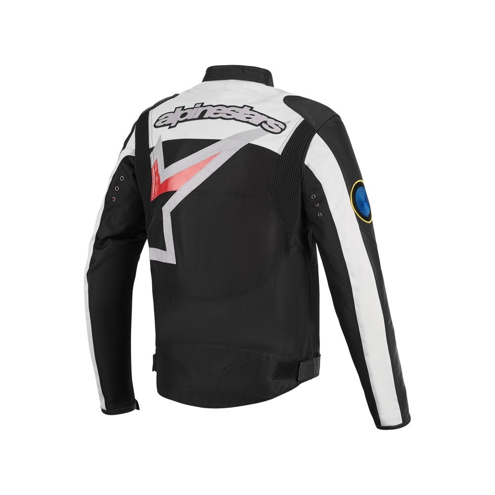 Alpinestars Axton Jacket - Black/Off White/Bright Red