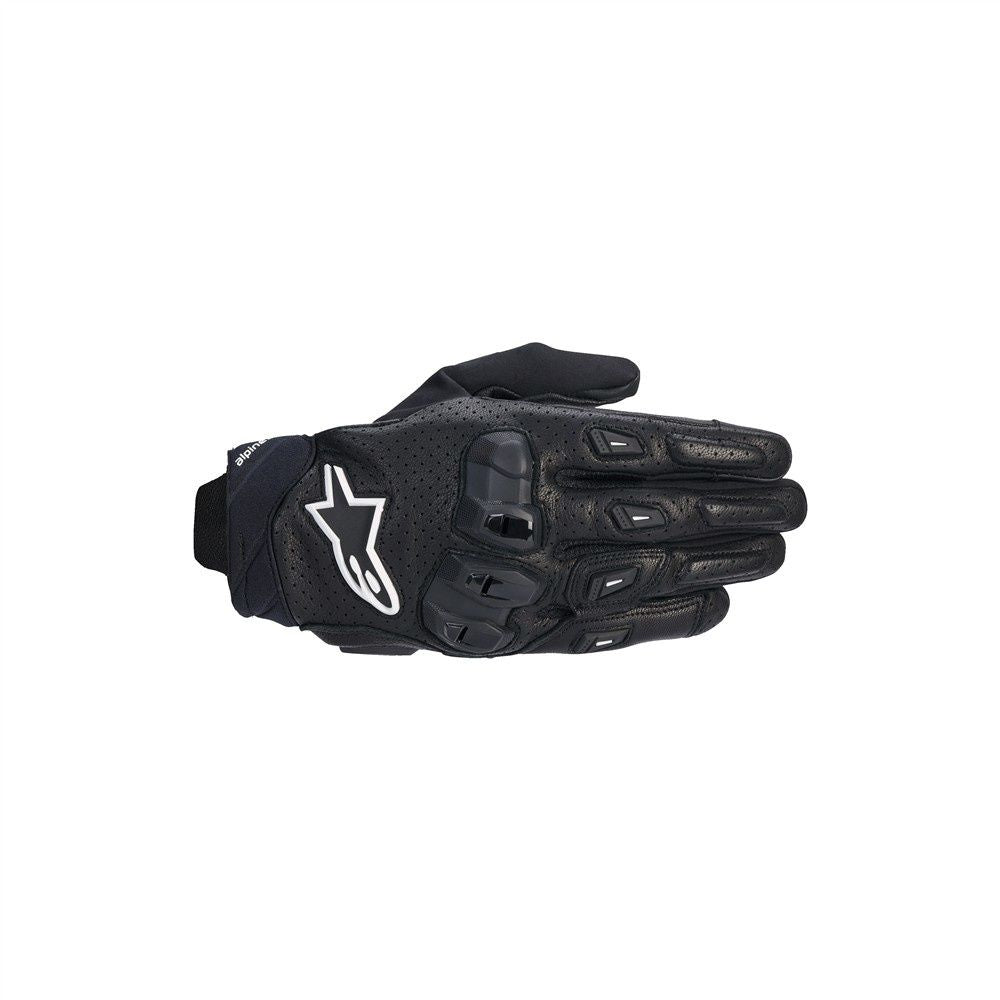 Alpinestars SP X-7 Air Short Sport Motorcycle Gloves -  Black/White