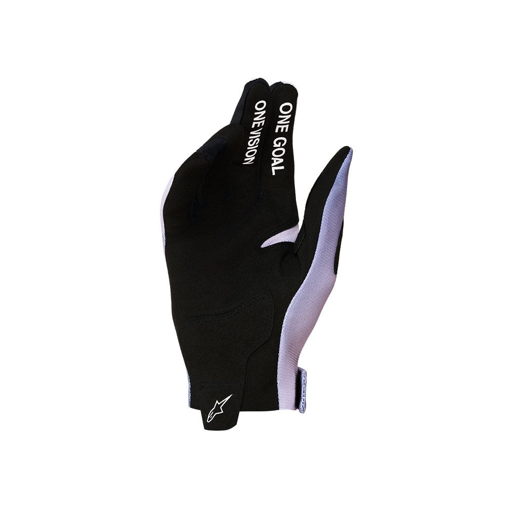 Alpinestars Radar Mx Gloves - Ash Gray/Light Lilac/White/Black