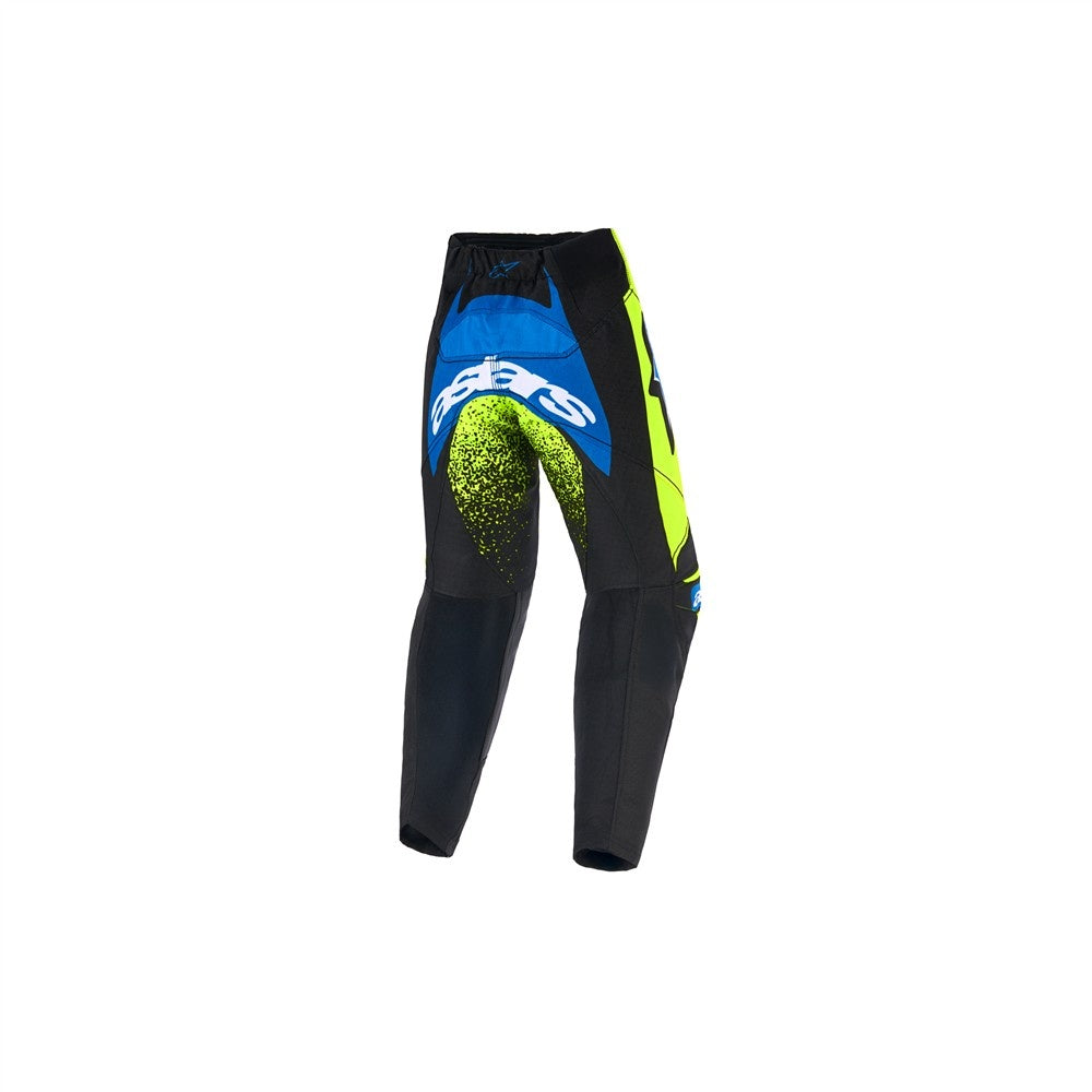 Alpinestars Racer Nomur Kids Mx Pants - Dark Navy/Yellow Fluoro/UCLA Blue