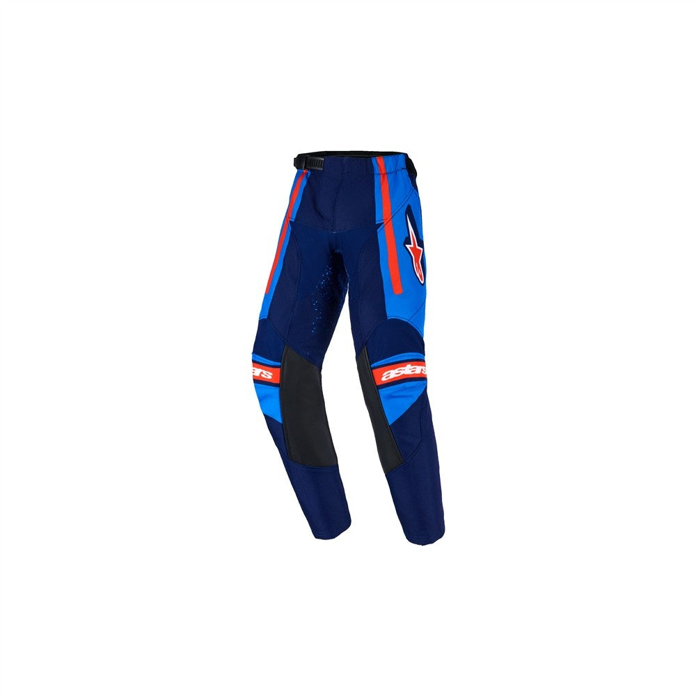 Alpinestars Racer Nomur Kids Mx Pants - Dark Navy/Orange/UCLA Blue