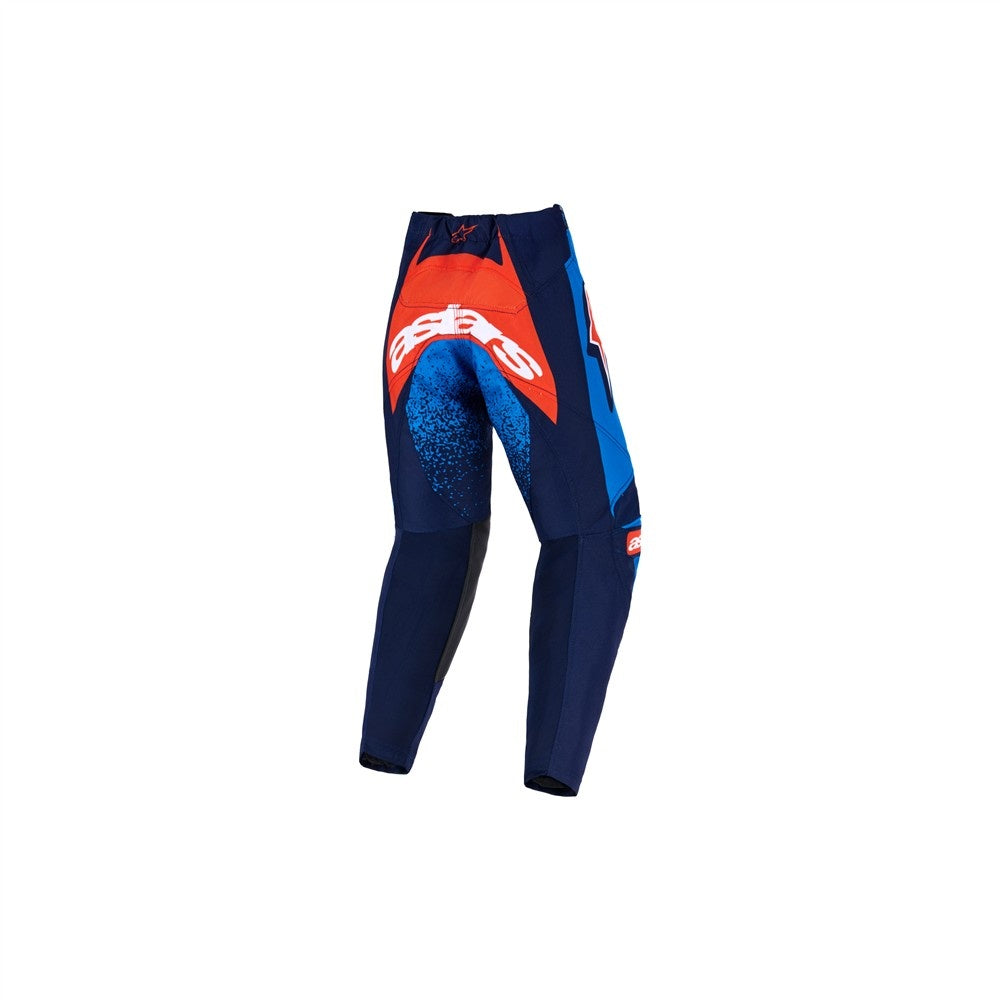 Alpinestars Racer Nomur Kids Mx Pants - Dark Navy/Orange/UCLA Blue