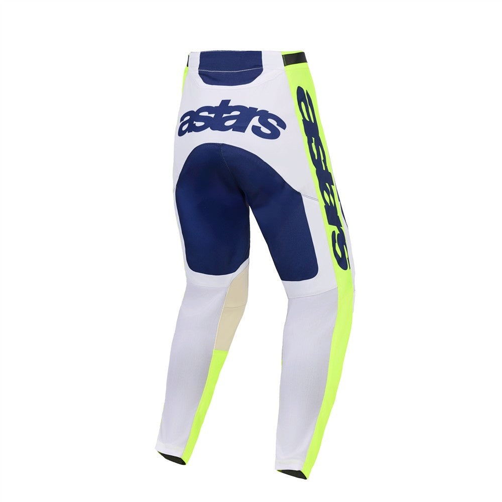 Alpinestars 2026 Racer Air Riway Mx Pants - Light Gray/Yellow Fluoro/Blue