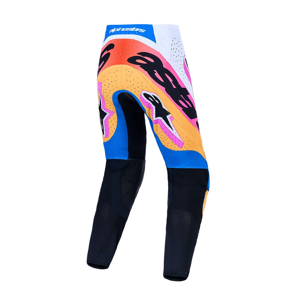Alpinestars 2027 Supertech Dyna Pants - White/Blithe Blue/Black/Purple