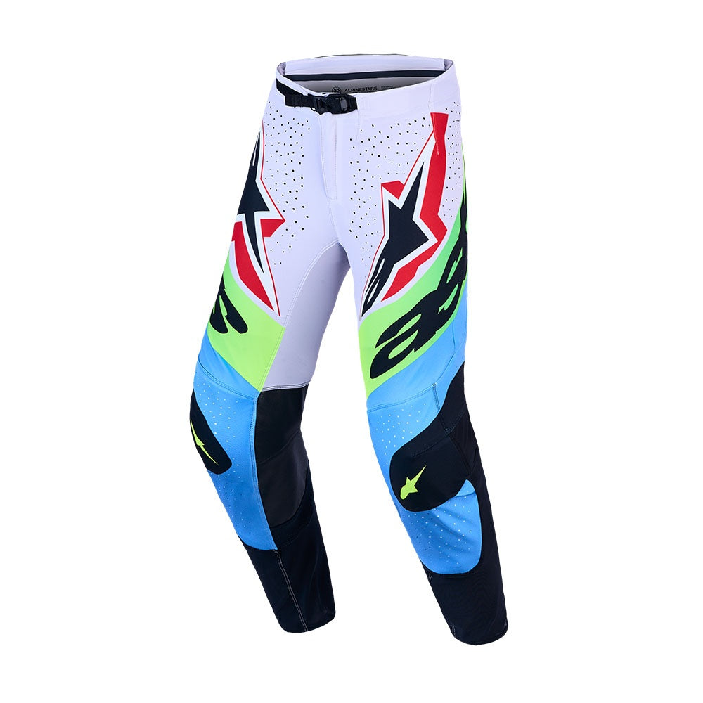 Alpinestars 2027 Supertech Dyna Pants - Light Lilac/Green Fluoro/Black