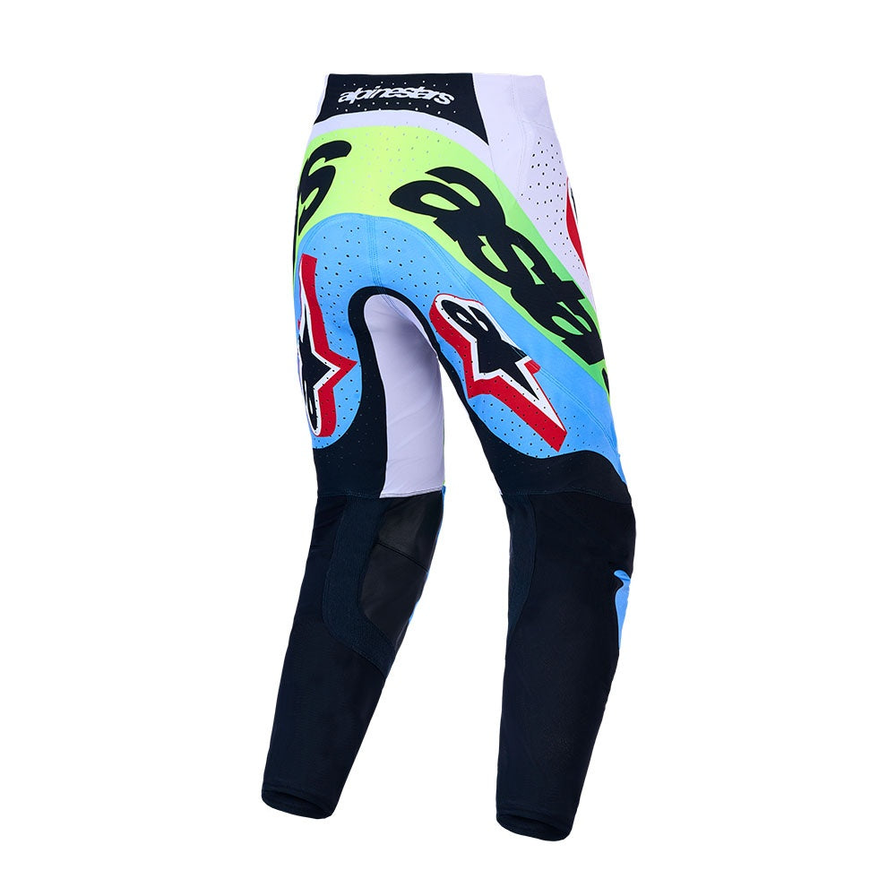 Alpinestars 2027 Supertech Dyna Pants - Light Lilac/Green Fluoro/Black