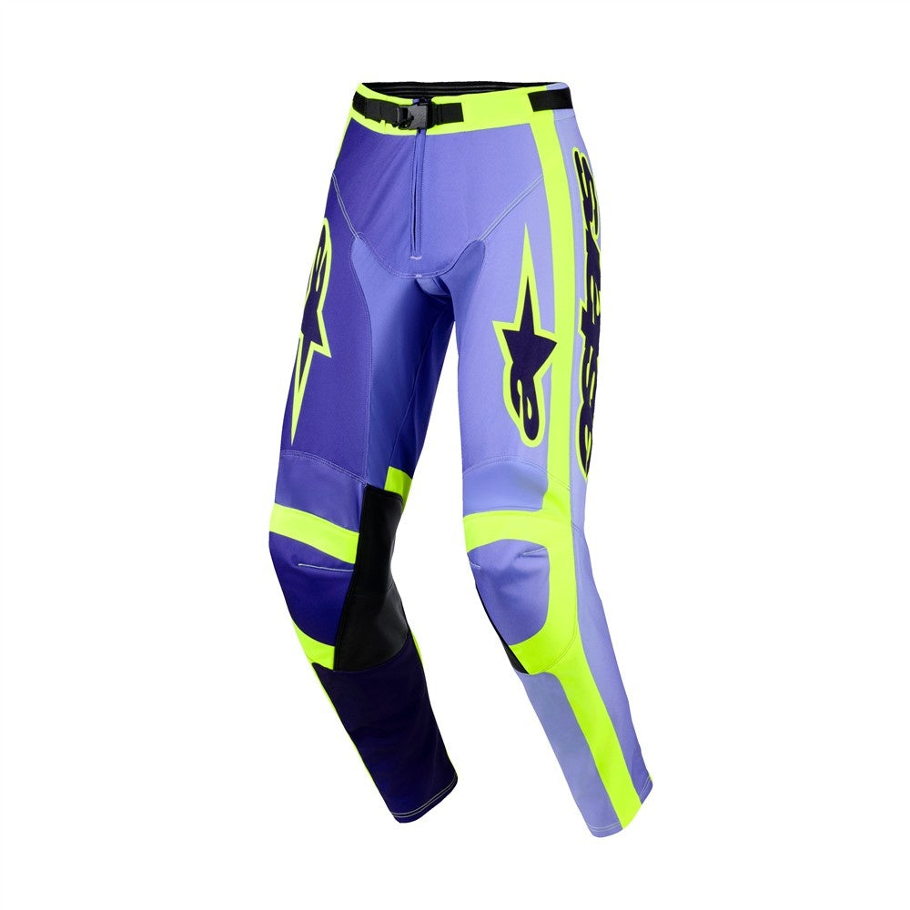 Alpinestars 2026 Racer Portl Mx Pants - Purple/Yellow Fluoro