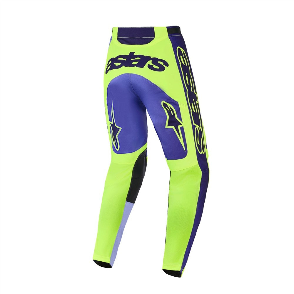 Alpinestars 2026 Racer Portl Mx Pants - Purple/Yellow Fluoro