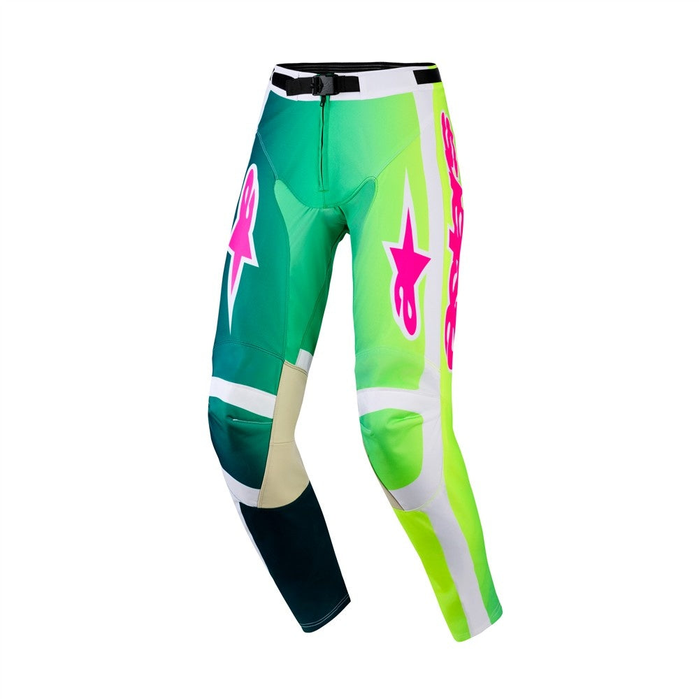 Alpinestars 2026 Racer Portl Mx Pants - Green/White/Black