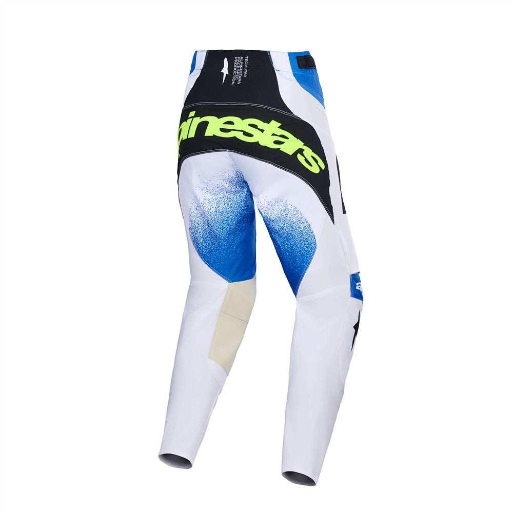 Alpinestars 2026 Techstar Knif Mx Pants - UCLA Blue/Black/Yellow Fluoro