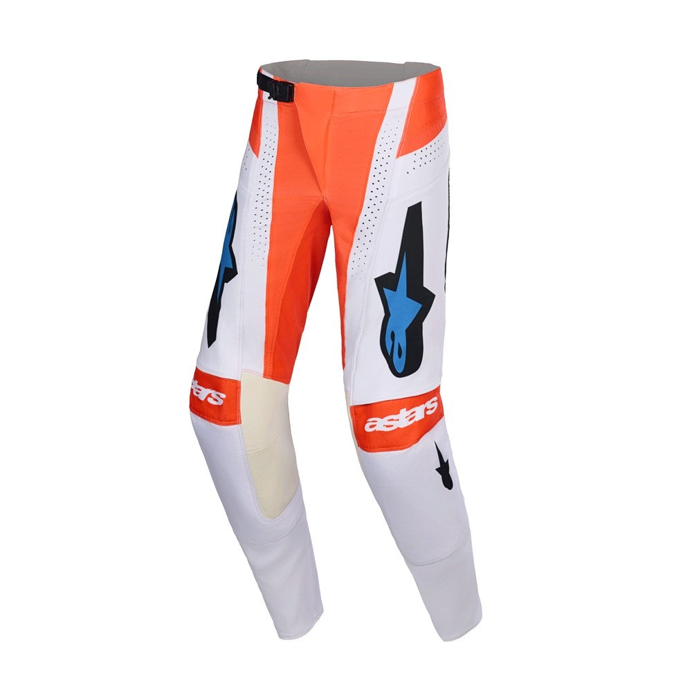 Alpinestars 2026 Techstar Knif Mx Pants - Light Gray/Orange Fluoro/Black