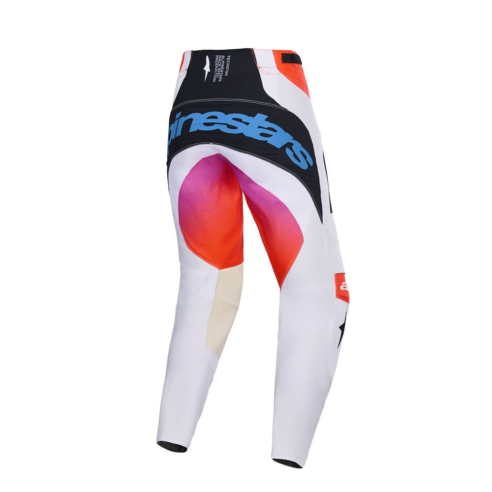 Alpinestars 2026 Techstar Knif Mx Pants - Light Gray/Orange Fluoro/Black