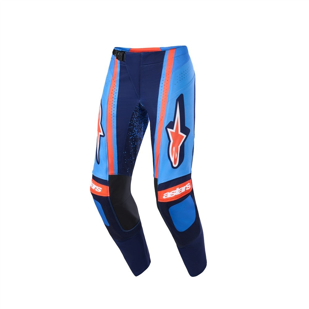 Alpinestars 2026 Techstar Nomur Mx Pants - Dark Navy/Orange/UCLA Blue