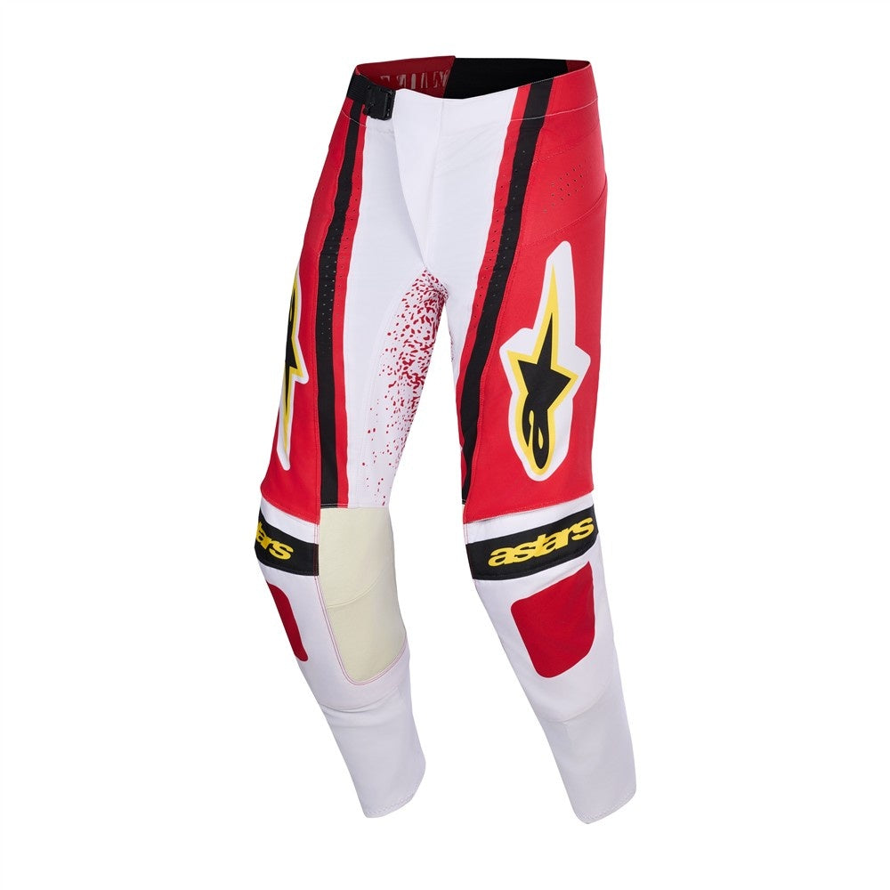Alpinestars 2026 Techstar Nomur Mx Pants - Light Gray/Red/Black