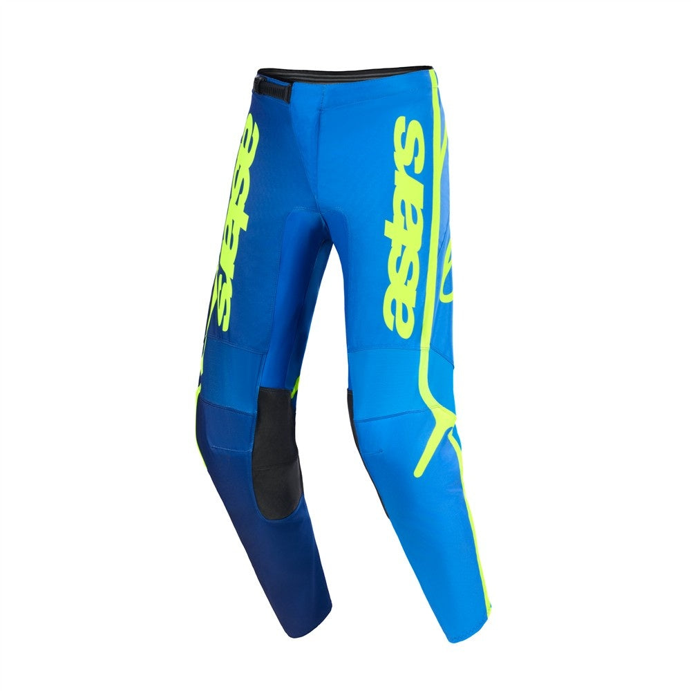 Alpinestars 2026 Fluid Apex Mx Pants - Blue/Yellow Fluoro