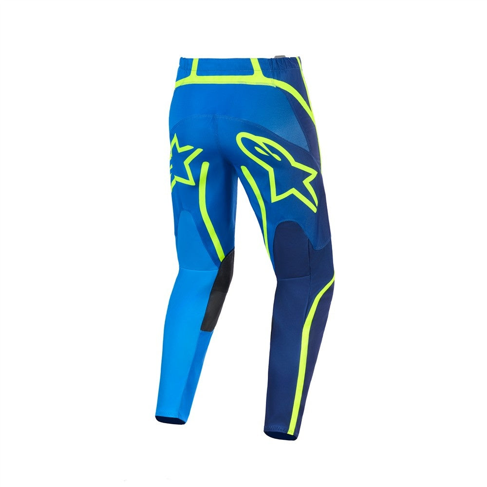 Alpinestars 2026 Fluid Apex Mx Pants - Blue/Yellow Fluoro