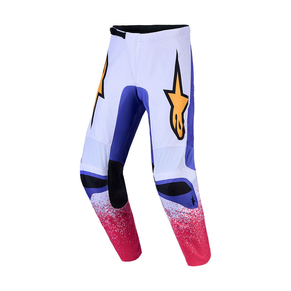 Alpinestars 2027 Fluid Drag Pants - Light Lilac/Blue Iris/Gold