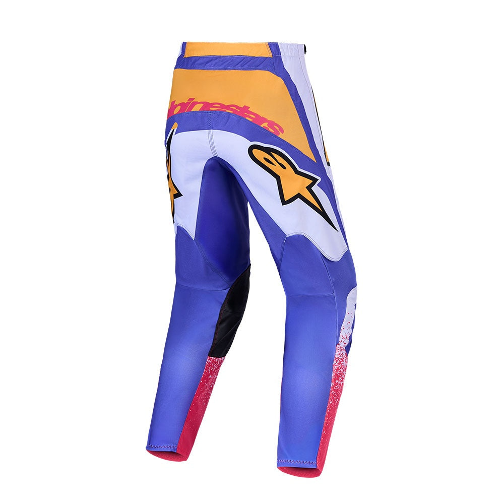 Alpinestars 2027 Fluid Drag Pants - Light Lilac/Blue Iris/Gold