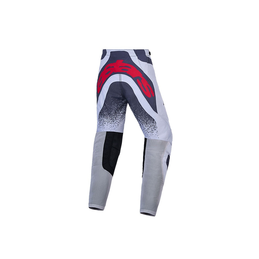 Alpinestars Youth Supertech Swan Pants - Light Lilac/Dark Gray/Red Fluoro
