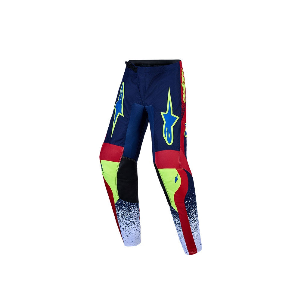 Alpinestatars 2027 Youth Fluid Drag Pants - Blue/Navy/Fire Red/White