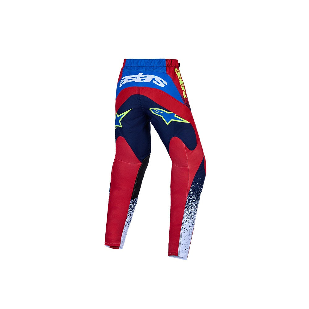 Alpinestatars 2027 Youth Fluid Drag Pants - Blue/Navy/Fire Red/White