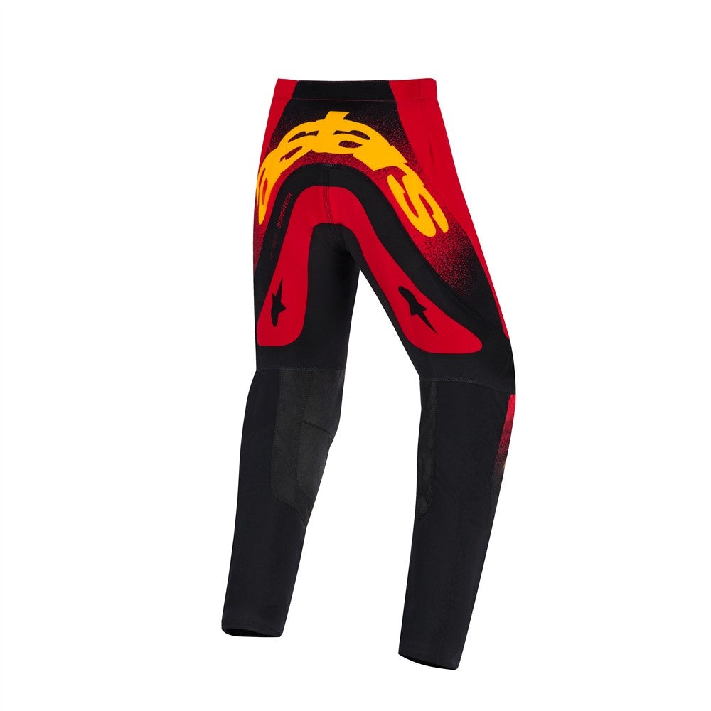 Alpinestars 2026 Supertech Scenz Youth Mx Pants - Red/Black/Yellow