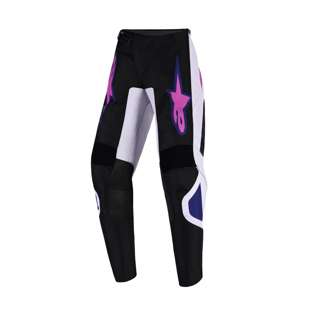 Alpinestars 2026 Fluid Grid Youth Mx Pants - Black/Light Gray/Purple