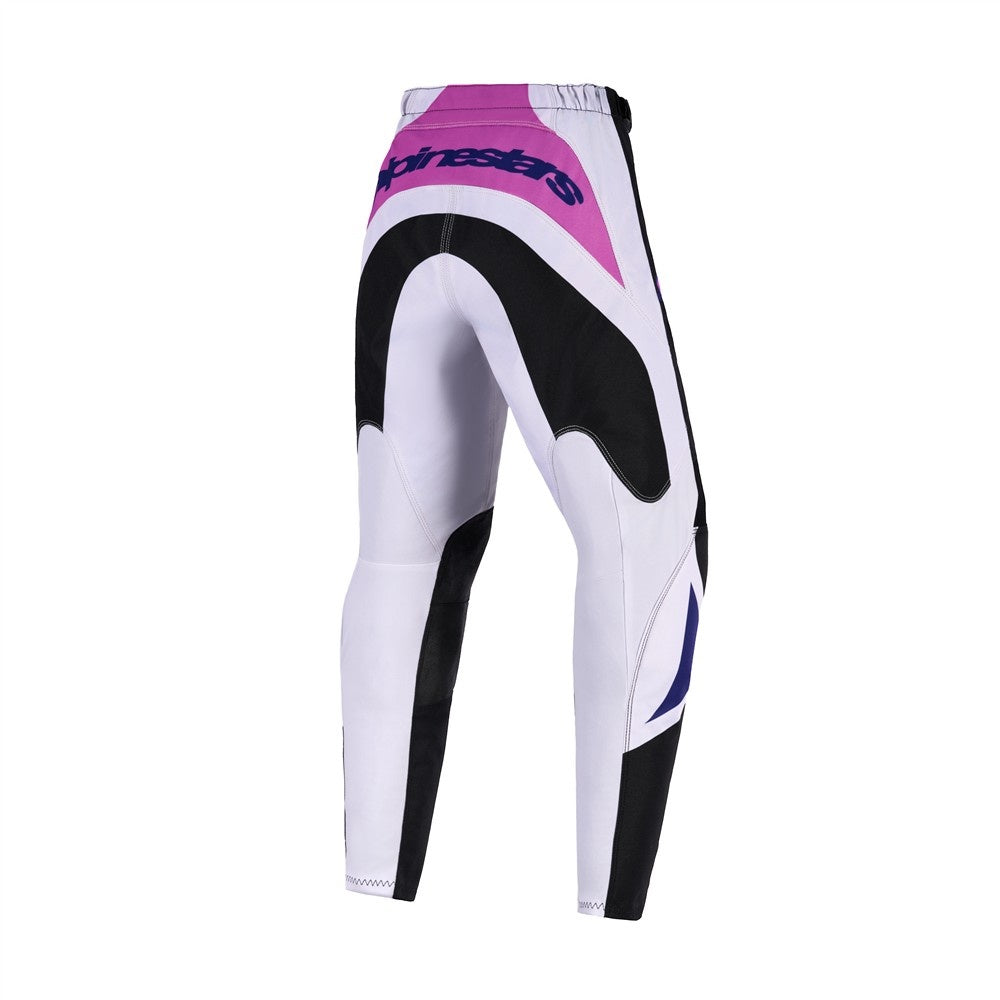 Alpinestars 2026 Fluid Grid Youth Mx Pants - Black/Light Gray/Purple