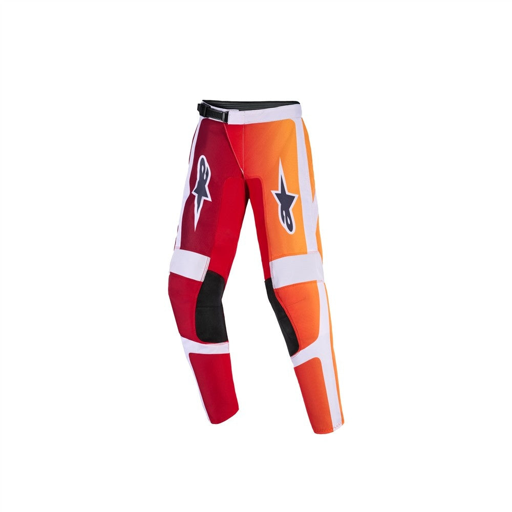 Alpinestars 2026 Fluid Portl Youth Mx Pants - Red/Light Gray/Dark Gray