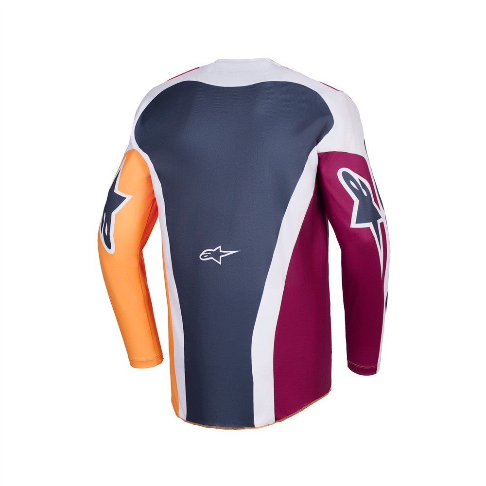 Alpinestars Racer Portl Mx Jersey - Red/Light Gray/Dark Gray