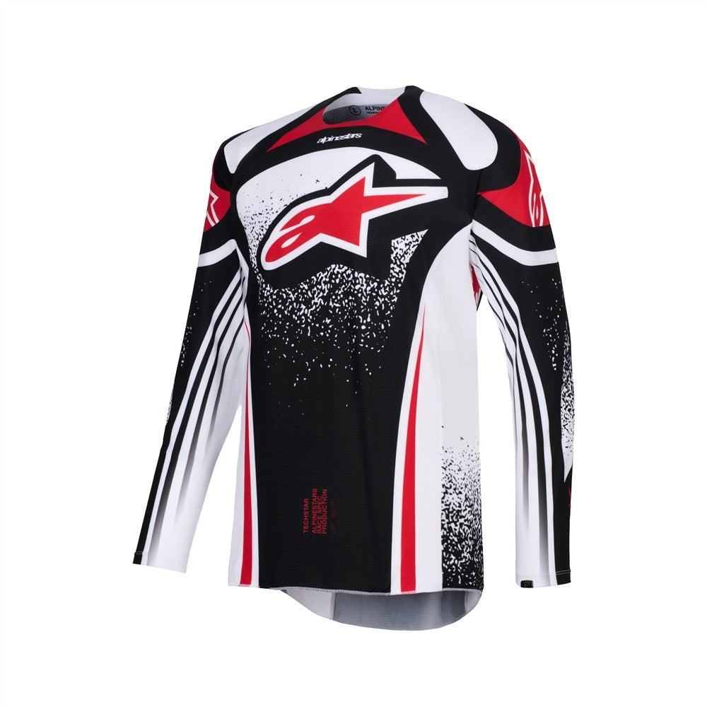 Alpinestars 2026 Techstar Nomur Mx Jersey - Black/White/Red