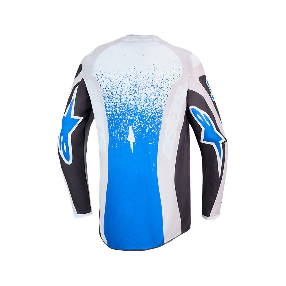 Alpinestars 2027 Fluid Drag Jersey Graystone/Light Lilac/UCLA Blue/Black