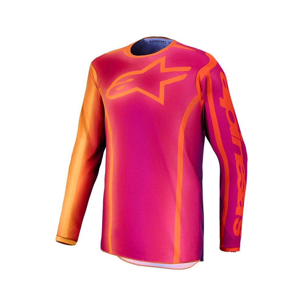 Alpinestars 2027 Fluid Kepler Jersey Dark Purple/Orange