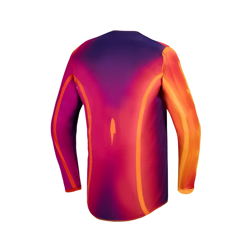 Alpinestars 2027 Fluid Kepler Jersey Dark Purple/Orange