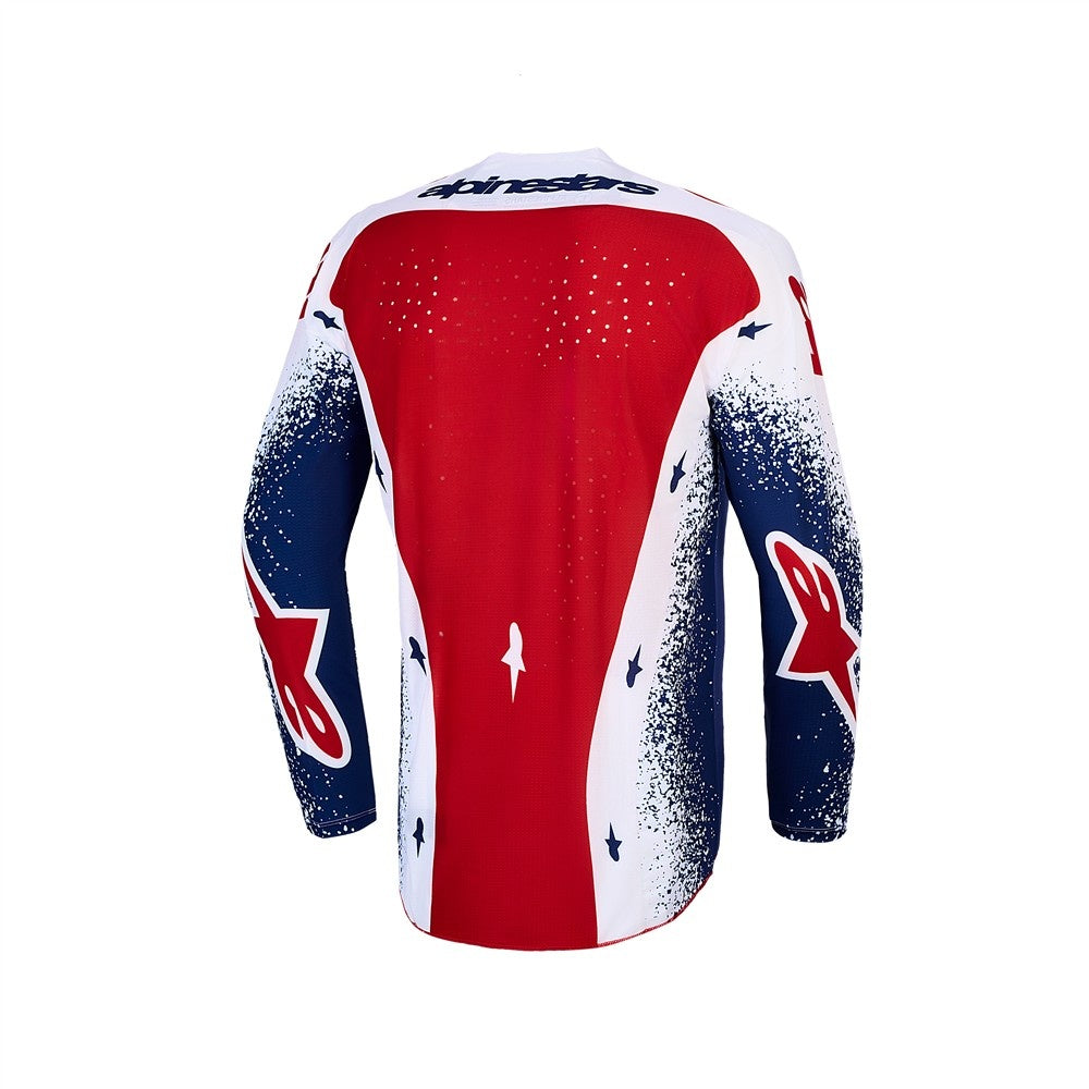 Alpinestars Techstar Limited Edition Unity Jersey - Red/White/Blue