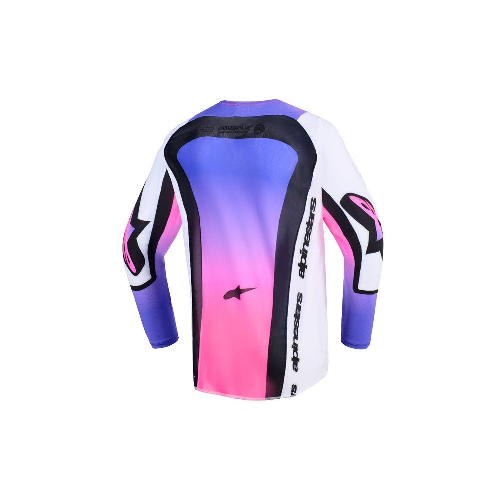 Alpinestars 2026  Supertech Vista Youth Mx Jersey - White/Purple/Black