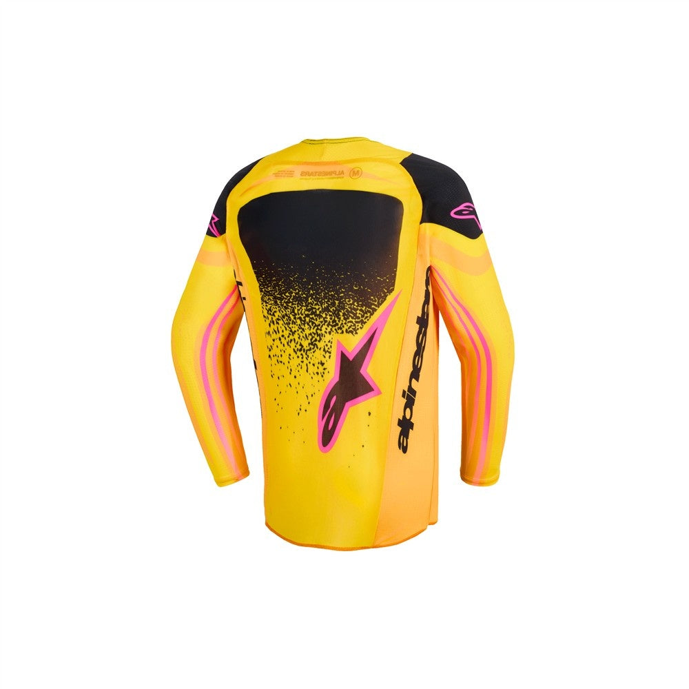 Alpinestars 2026 Supertech Nomur Youth Mx Jersey - Orange/Yellow/Pink