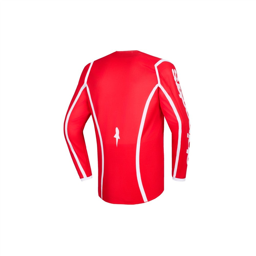 Alpinestars 2026 Youth Fluid Apex Mx Jersey - Red/White