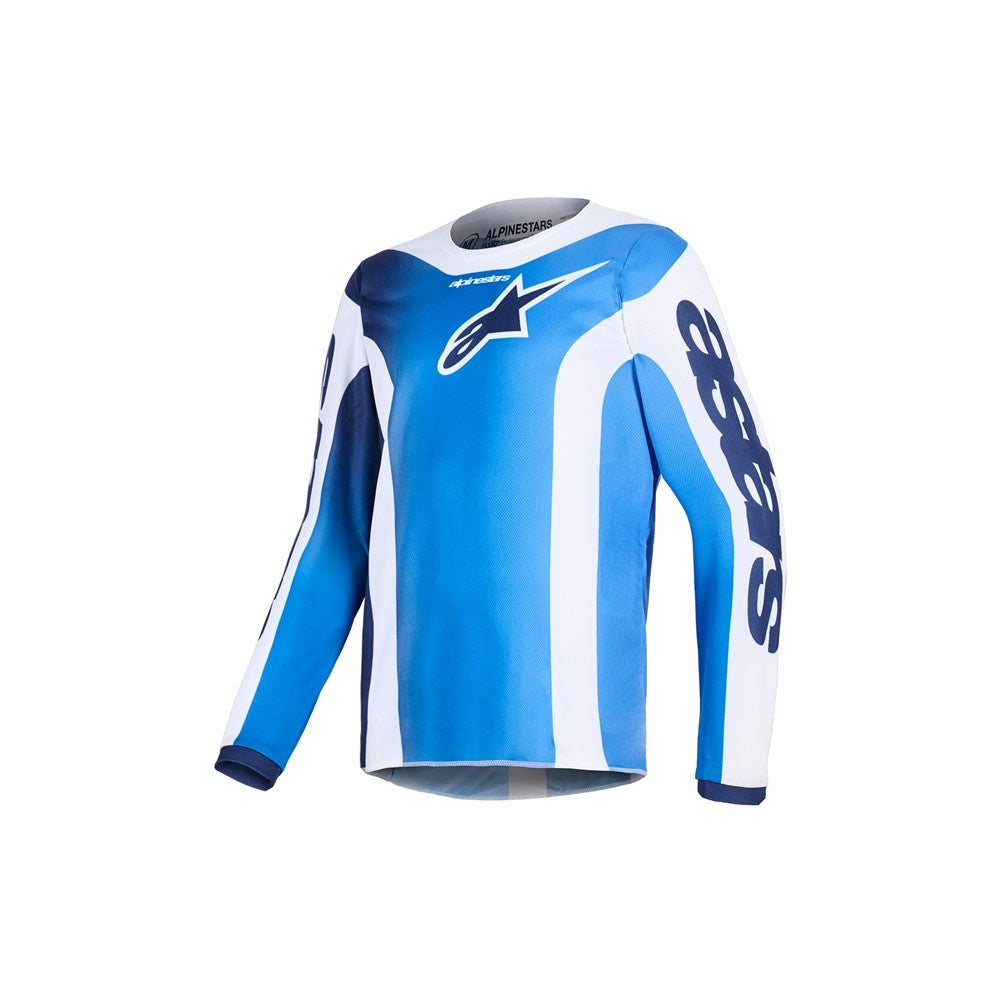 Alpinestars 2026 Fluid Portl Youth Mx Jersey - UCLA Blue/White