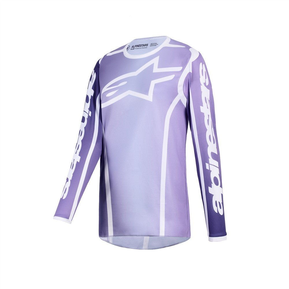 Alpinestars Stella Fluid Apex Women's Mx Jersey - Violet/White