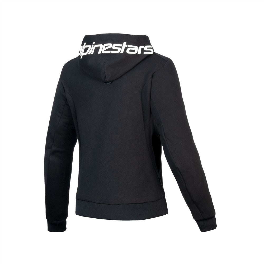 Alpinestars Stella Chrome v2 Sport Ladies Riding Hoodie - Black/White