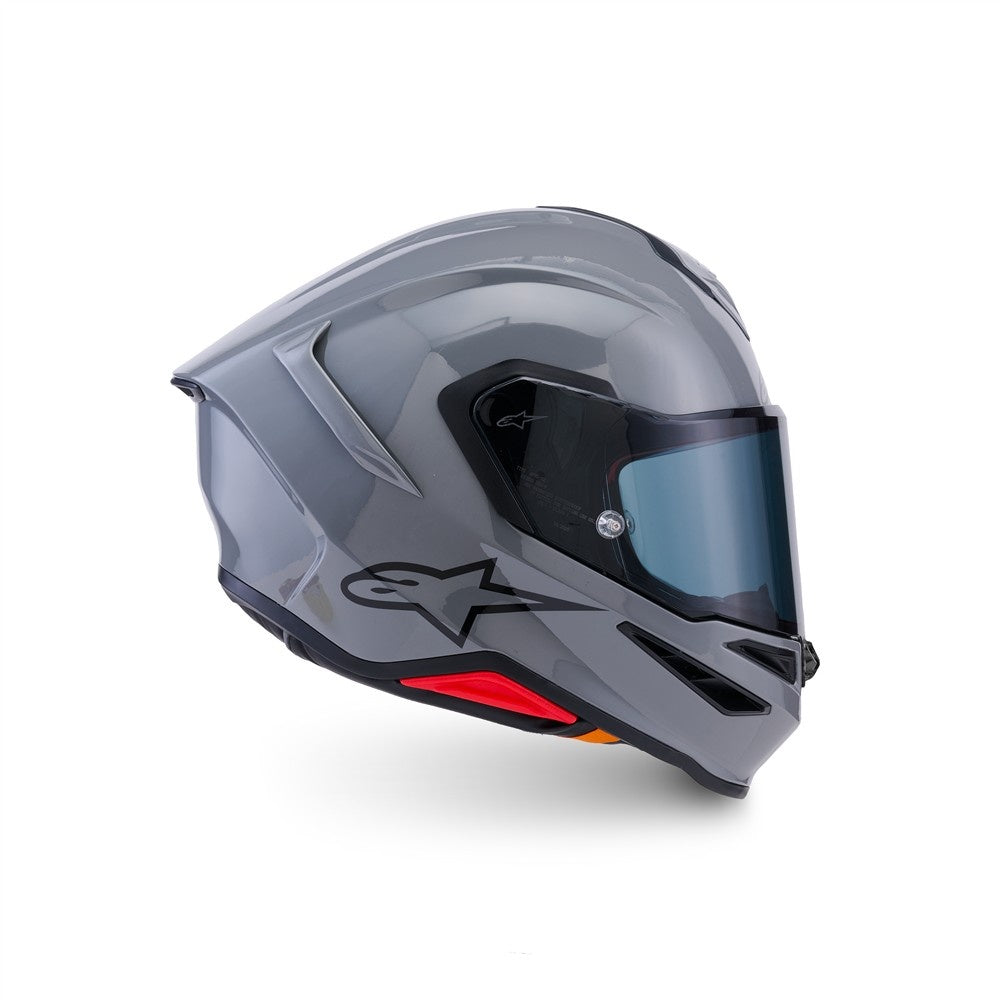 Alpinestars Supertech R7 Helmet Solid - Gray Gloss