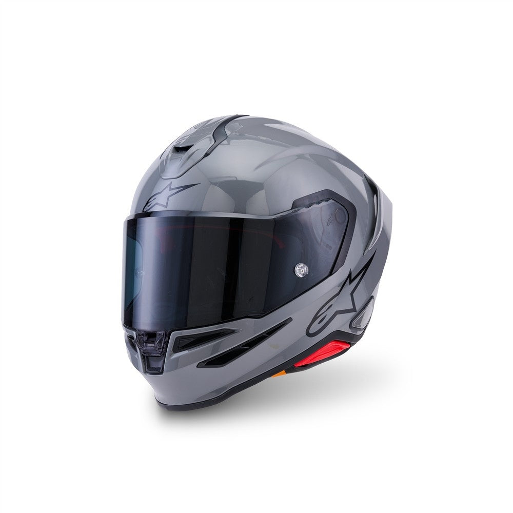 Alpinestars Supertech R7 Helmet Solid - Gray Gloss